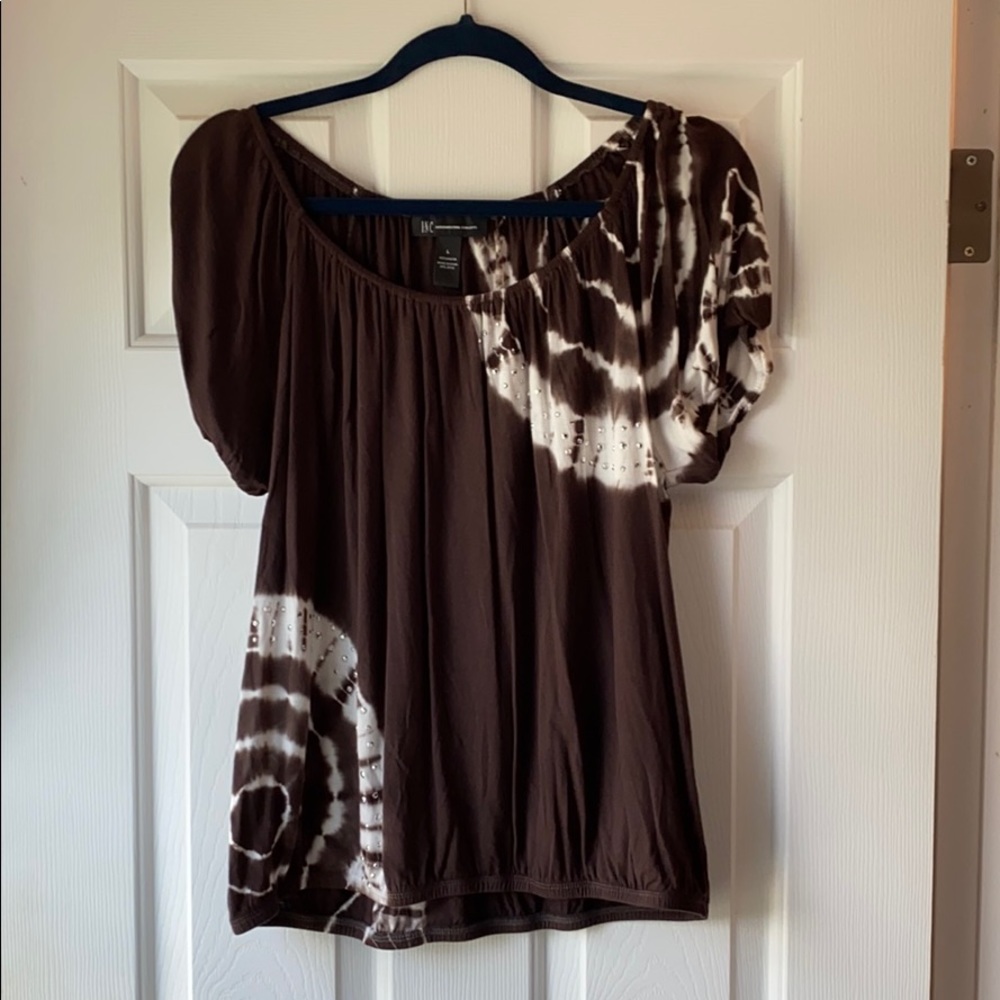 INC tie-dyed shirt